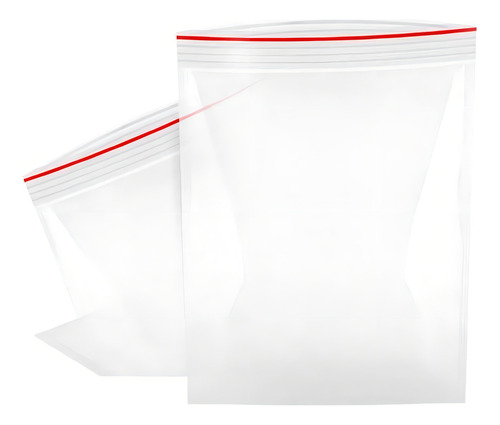 Saco Zip Transparente Nº09 20x28cm