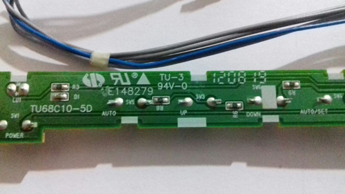 Placa Do Teclado Monitor LG E1641