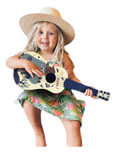 Wey&fly Guitarra De Juguete Para Niños De 6 Cuerdas, Para .