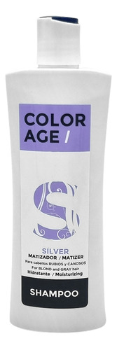 Shampoo Matizador Silver Cabello Teñido 250ml Color Age