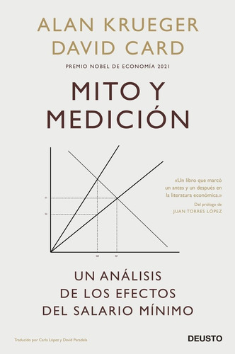Libro Mito Y Medicion - David Card Y Alan Krueger