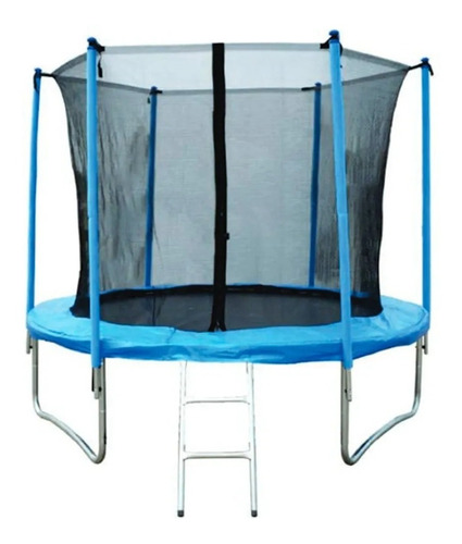 Trampolín Cama Elástica 1.83m - Red Exterior Y Escalera Pf