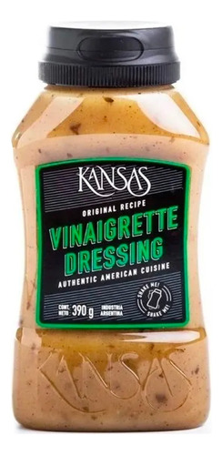 Salsa Vinagreta Kansas Riquísima Original X1und 390 G