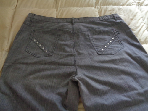 Bermuda Mujer Jean Talle Grande