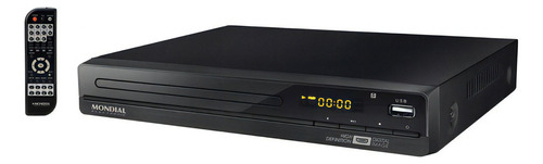Reproductor de DVD con función de karaoke, entrada USB HDMI D-22 Mondial