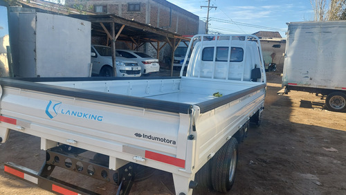 Carrocería Plana Con Barandas 4.10x1.95x0.40 Nueva
