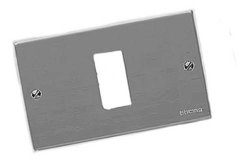 Interruptor Lujo Tapa Placa Aluminio Bticino Original Magic 