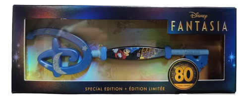 Disney Fantasia 80th Anniversary Key Special Edition Sorcere
