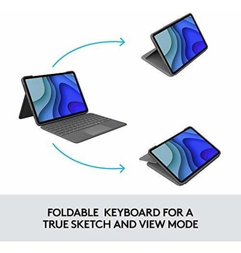 Trackpads Funda Con Teclado Logitech Folio Touch Para iPad C