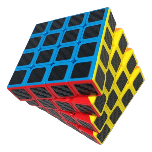 Cubo Moyu 4x4 Cobra Fibra De Carbono Profesional