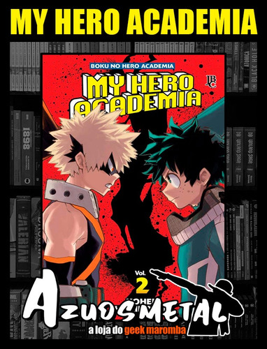 My Hero Academia: Boku No Hero - Vol. 2 [mangá: Jbc]