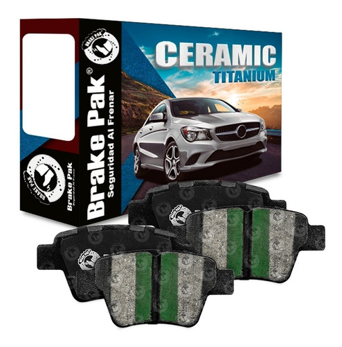 Pastillas De Freno Marca Brake Pak Para Geely Ec 7 1.8