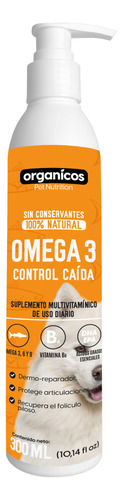 Suplemento Caída De Pelo Perros Omega 3 6 Y 9 Natural