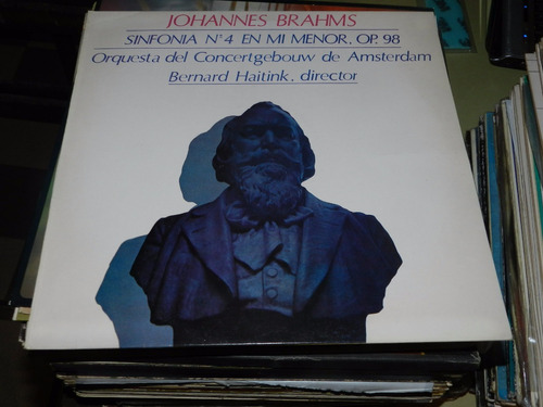 Vinilo 2851 - Johannes Brahms - Dir. B. Haitink - Philips