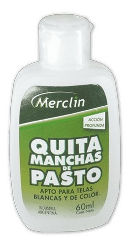 Quita Manchas De Pasto  - 60ml Merclin Minim 6 Unid