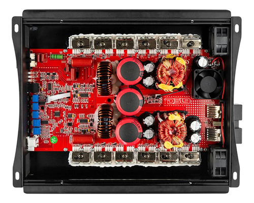 Amplificador Ds18 Gfx-5k1 1 Canal Clase D 5000w Rms A 1 Ohm Color Negro
