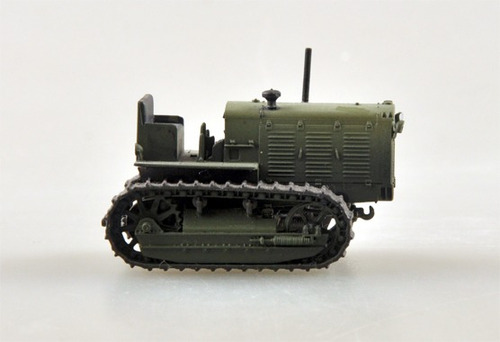 Miniatura Trator Russo Chtz S.65 1/72 Easy Model Mq 35116 Cor Verde