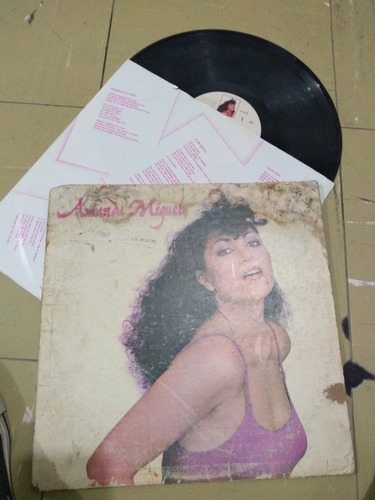 Disco Lp De Acetato Amanda Miguel, El Sonido Vol.1