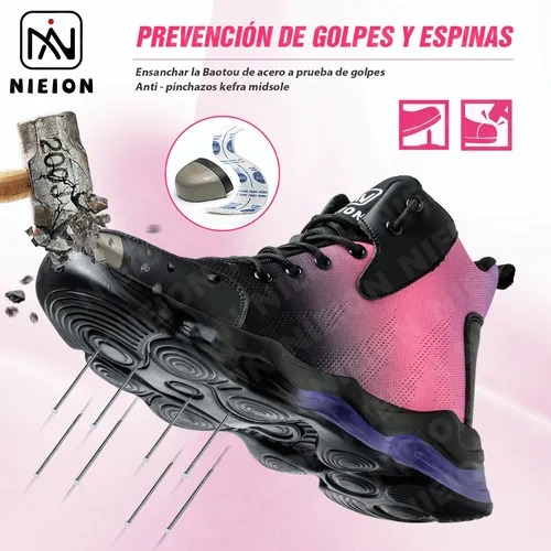 Zapato tipo industrial para mujer sale