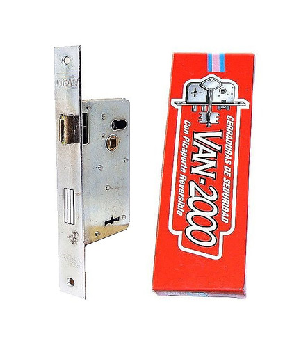 Cerradura Van-2000 Para Puerta  Cerrojo Rectangular M4033