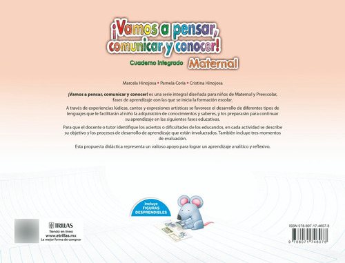 Vamos A Pensar, Comunicar Y Conocer! Maternal