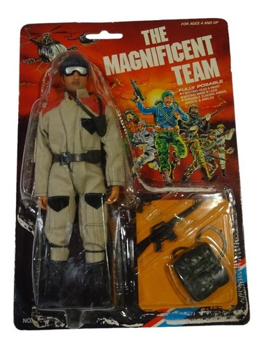 Magnificent Team Figura Fully Posable Tong Ind Co (fig. 2)