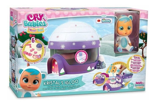 Muñeca Cry Babies Kristal's Igloo Wabro