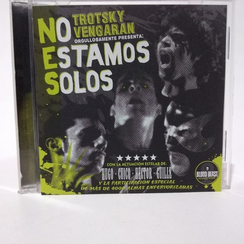 Trotsky Vengarán  No Estamos Solos Cd Rock Uruguayo Koala