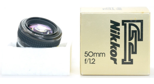 Objetiva Nikon 50mm 1:1.2 Mecanica Na Caixa Nota 10 !!
