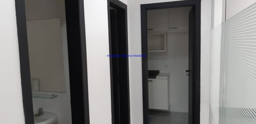 Imagem 11 de 13 de Conjunto Comercial 114.56m², 02 Banheiros E 03 Vagas Na Garagem. Condomínio Com Recepção E Segurança 24hrs. Excelente Localização - 21072714 - 69898587