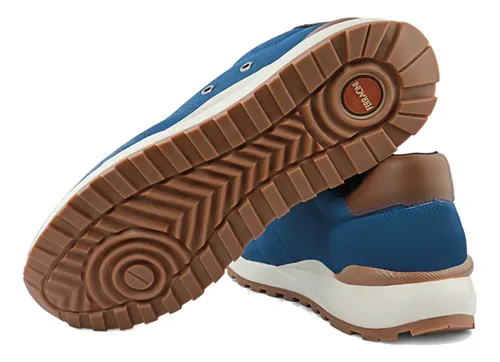 Zapatilla Ferracini Hombre Dark 9352 Azul Urbano
