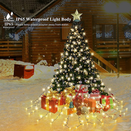 / Guirnalda De 400 Luces Led For Árboles De Navidad
