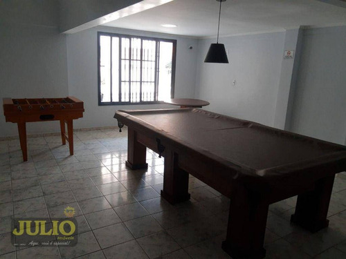 Imagem 5 de 21 de Apartamento A 1 Quadra Da Praia Com Vista Para O Mar Em Praia Grande - Ap1174