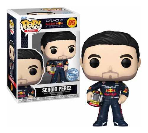 Funko Pop Checo Pérez Red Bull Racing Original