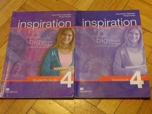 Inspiration 4. Student´s Book & Workbook. Garton-spren&-.