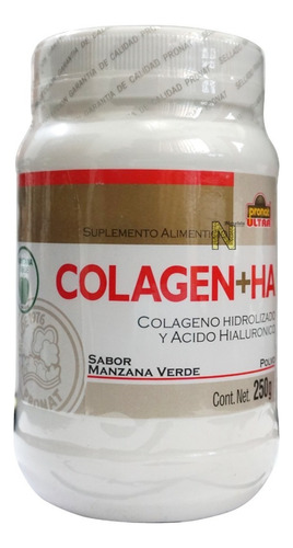 Colagen+ha Polvo (manzana Verde 250 Gr) Pronat Ultra