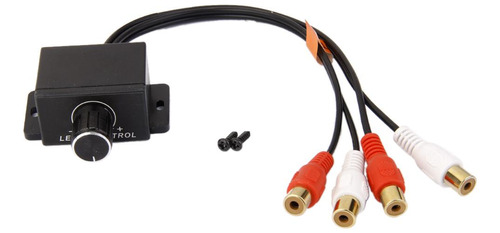 Ajuste 1pc Amplificador De Coche Bajo Telemando Nivel Rca