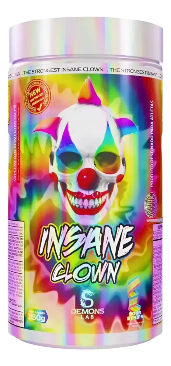 Pré-Treino Insane Clown Demons Lab 350g Sour Strips