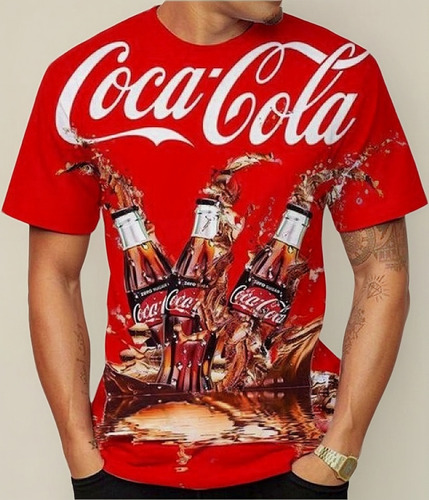 Coca Cola Y Pepsi Cola 2023 Camiseta Impresa En 3d