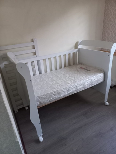 Cuna Madera Kidscool + Colchon