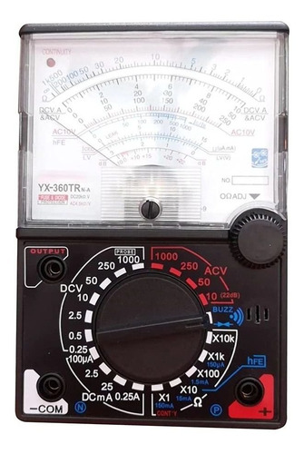 Multimetro Analogico Plastico Carcasa Medidor Corriente Ac D