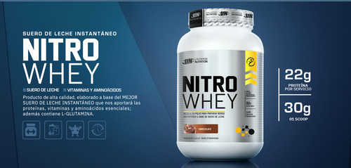 Nitro Whey 1.1 Kg Un Proteína Whey