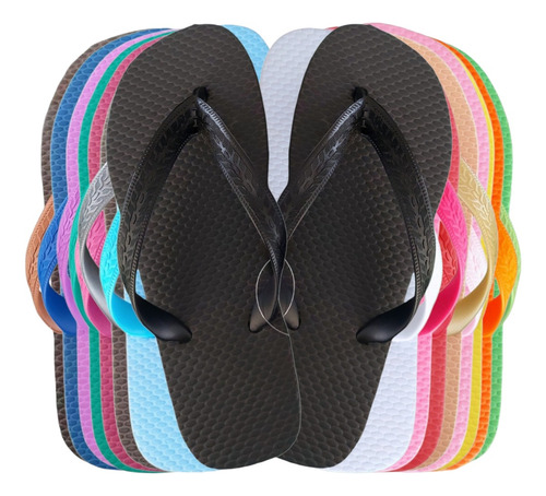 Chinelos Sandálias Tipo Havaianas - 15 Pares Atacado Oferta!