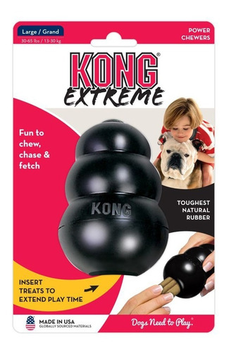 Juguete Rellenable Para Perros Kong Extreme - Large