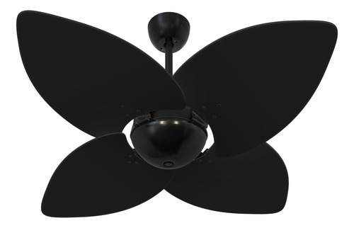 Ventilador De Teto Volare Preto Office Dunamis Preto 220v