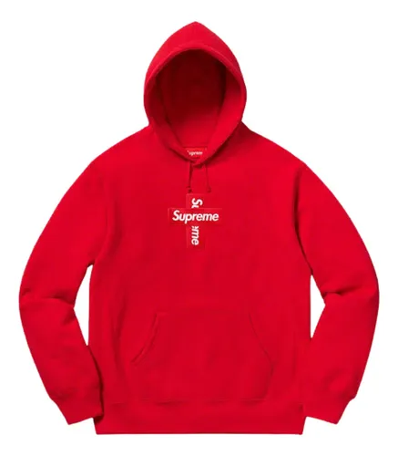 Sudadera supreme best sale roja