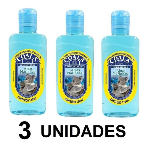 Kit aromatizante con kit. Algas Koala, 120 ml, 3 unidades