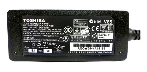 Cargador Adaptador 19v 1.58a 30w Toshiba Satelite A100 Serie
