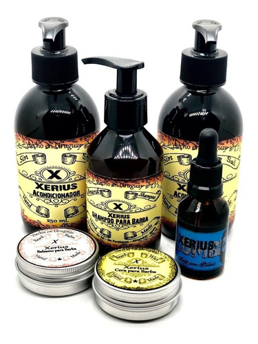 Set Barba Y Pelo-  6 Productos