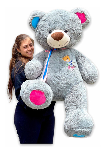 Oso De Peluche Gigante 1,40mts Perfumado Envío Gratis